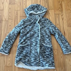 Dex Fluffy Hooded Shacket
